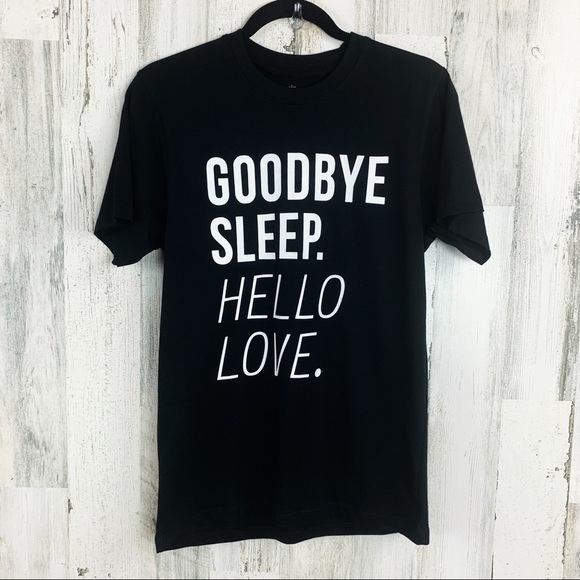 Hallmark Graphic T-Shirt “Goodbye Sleep Hello Love - Picture 4 of 7